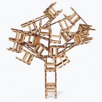 The chairs.